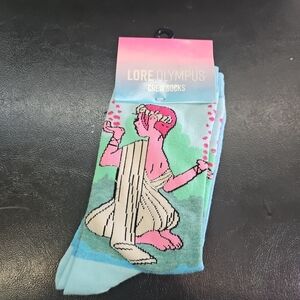 NWT Lore Olympus Crew Socks Women's One Size Hot Topic Web Toon
